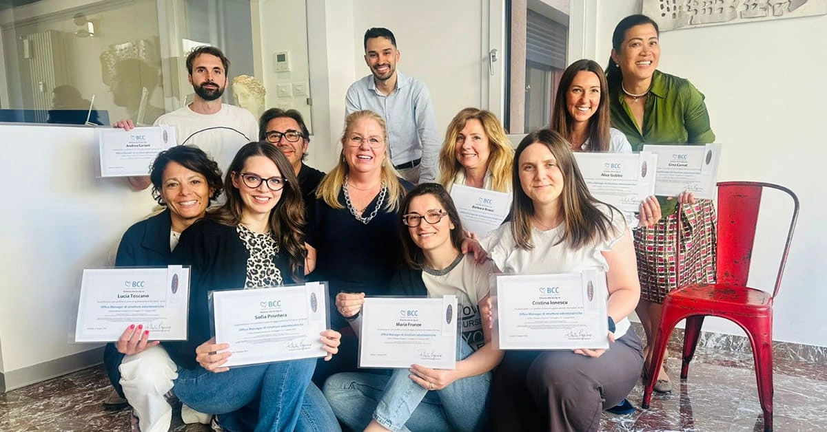 I corsisti del corso di Dental Office Manager